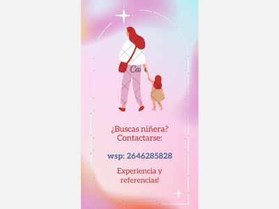 Busqueda de Trabajo  Cuidado de nios!