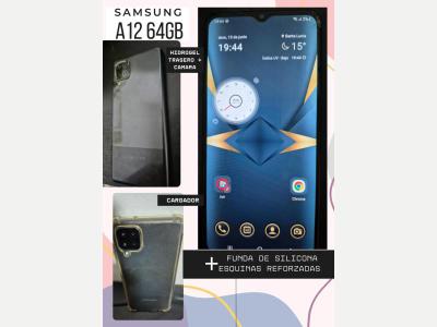 Celulares Telefonia Smartphones Samsung A12 64Gb