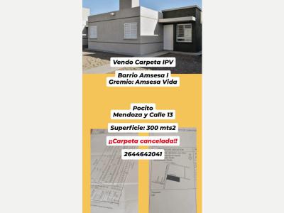 Casas Venta San Juan Carpeta IPV Pocito