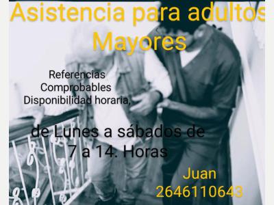 Busqueda de Trabajo  Me ofresco como Asistente para adulto Mayor