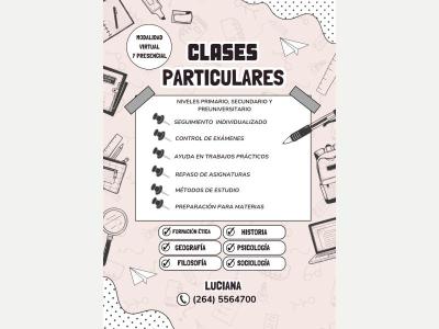 Busqueda de Trabajo  Clases particulares
