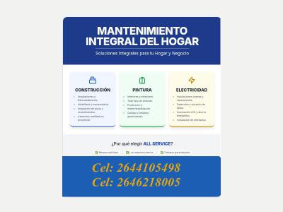  Servicios Varios Varios Servicios generales