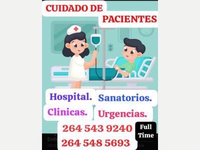  Servicios Varios Varios CUIDAMOS PACIENTES