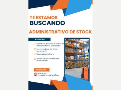 Pedidos ADMINISTRATIVO DE STOCK 