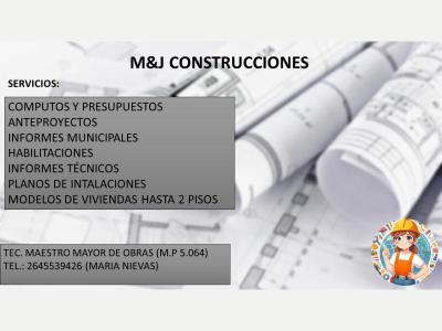 Maestro Mayor de obras TEC. MAESTRA MAYOR DE OBRAS 