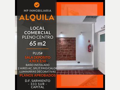 Locales Comerciales Alquiler San Juan MP INMOBILIARIA ALQUILA 264-5149678