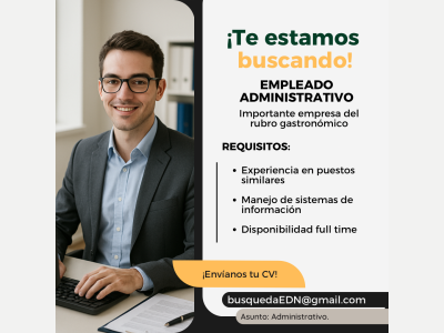  Empleado Administrativo 