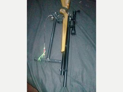 Deportes Camping Vendo aire comprimido pcp fox m22 6,35 con inflador sin mira