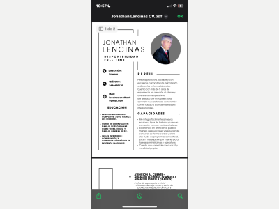 Busqueda de Trabajo  Busco trabajo