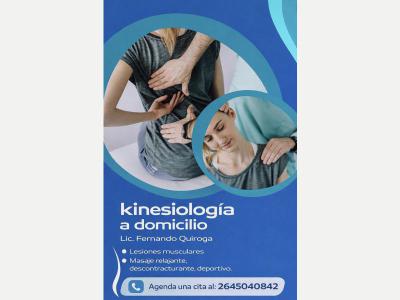 Kinesiologos KINESIOLOG�A A DOMICILIO 