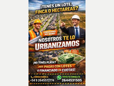 Oficios Alba�ileria Urbanizamos loteos - BD Emprendimienos