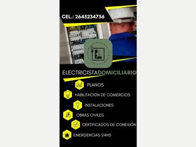 Electricista Electricista domiciliario 