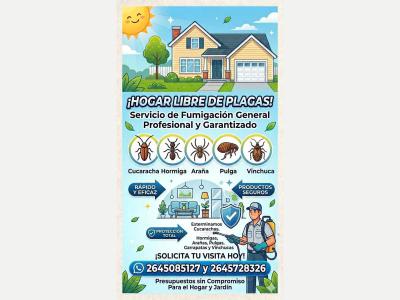 Varios SERVICIO DE FUMIGACI�N 