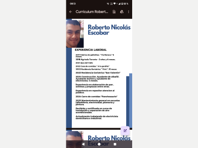  Electricista y t�cnico en refrigeraci�n 