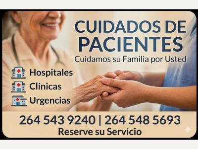Varios Cuidamos pacientes 