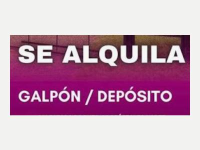 Galpones Alquiler San Juan Alquilo Galp�n Para Deposito $450 Mil