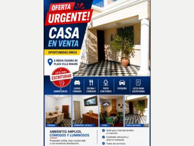 Casas Venta San Juan Vendo Urgente casa en Villa krawse