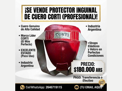 Deportes Varios PROTECTOR INGUINAL UNICO- 