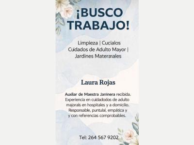  Busco trabajo 