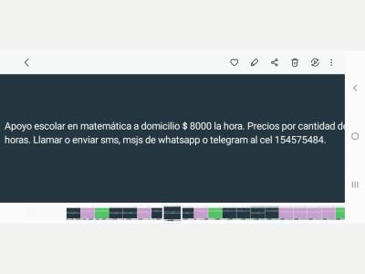 Cursos varios APOYO ESCOLAR 