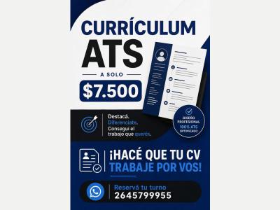 Pedidos Curriculum de alto impacto 