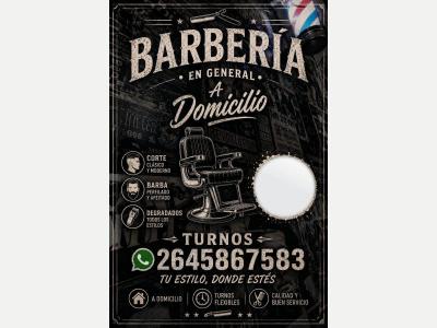 Varios Barber�a a domicilio 