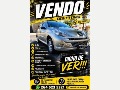 Peugeot 207 Compact 2012 Usado