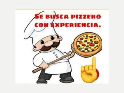  Se busca pizzero con experiencia 
