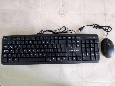 Computadoras Combo Teclado   Mouse Usb Ditron 