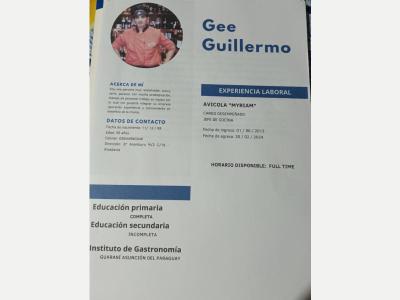  Busco trabajo 
